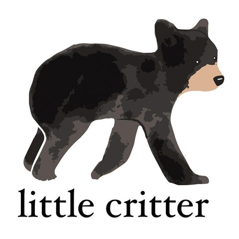 Little Critter White Modern Wood Framed Art Print by Rupp, Mariah