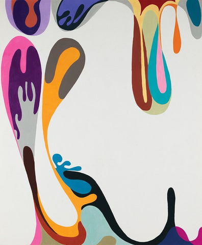 Islands Black Ornate Wood Framed Art Print with Double Matting by Zinn, Mary