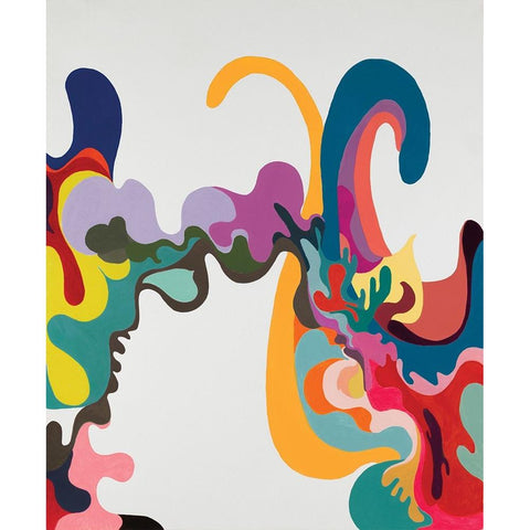 Ripcurl Black Modern Wood Framed Art Print with Double Matting by Zinn, Mary