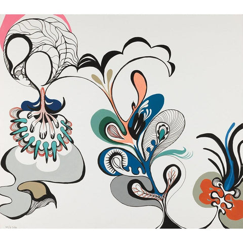 Summerfield Black Modern Wood Framed Art Print by Zinn, Mary