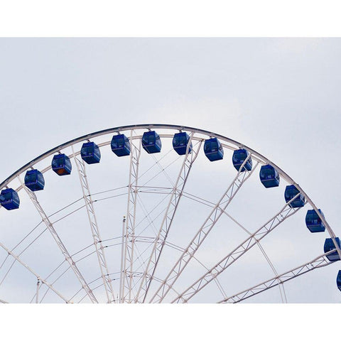 Day Ride II Black Modern Wood Framed Art Print by Singleton, Ashley