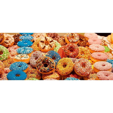 Donut Forget Me White Modern Wood Framed Art Print by Singleton, Ashley