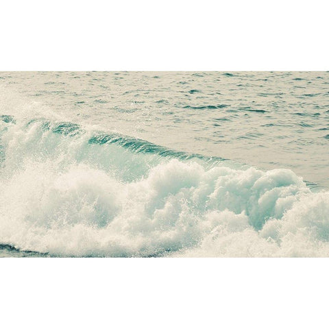 Wave II Black Modern Wood Framed Art Print by Singleton, Ashley
