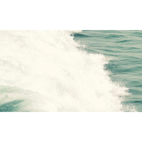 Wave IV Black Modern Wood Framed Art Print by Singleton, Ashley