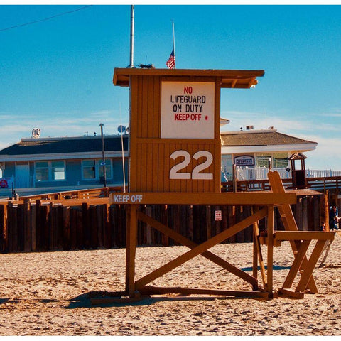 Guard Shack 22 II Gold Ornate Wood Framed Art Print with Double Matting by Singleton, Ashley