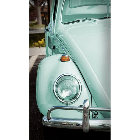 Retro Ride III Gold Ornate Wood Framed Art Print with Double Matting by Singleton, Ashley