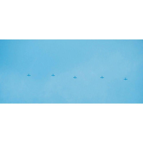 Planes Black Modern Wood Framed Art Print by Singleton, Ashley