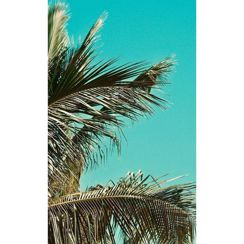 Leaves II White Modern Wood Framed Art Print by Singleton, Ashley