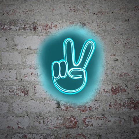 Peace Black Ornate Wood Framed Art Print with Double Matting by Singleton, Ashley