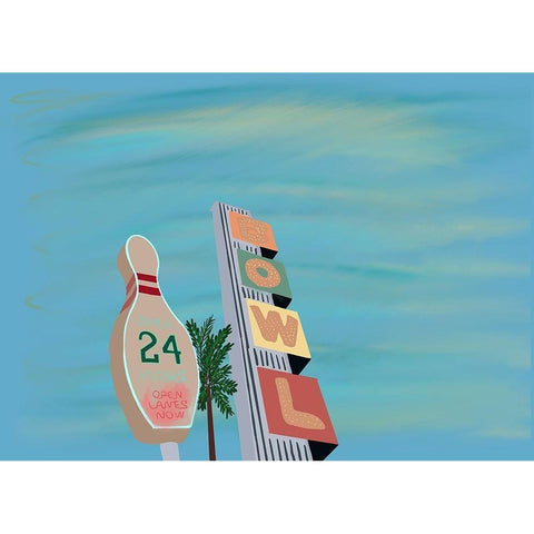 Bowl Black Modern Wood Framed Art Print with Double Matting by Singleton, Ashley