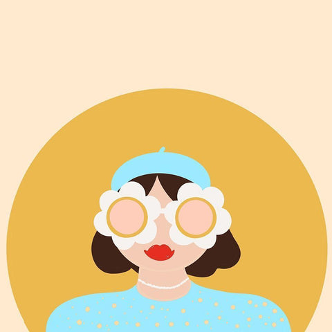 Mademoiselle IV Black Modern Wood Framed Art Print by Singleton, Ashley