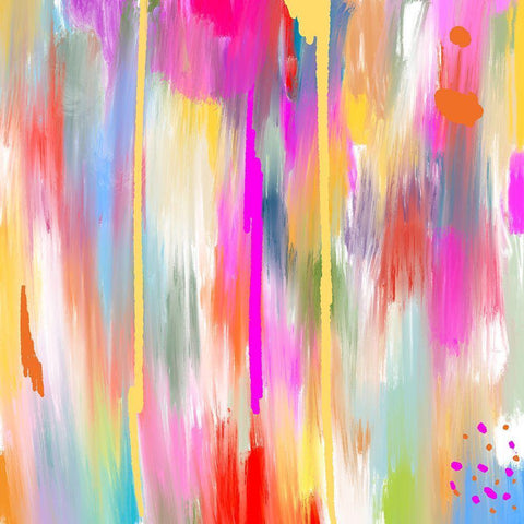 Whimsy IV White Modern Wood Framed Art Print by Singleton, Ashley