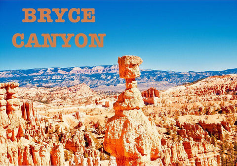 Bryce Canyon Black Ornate Wood Framed Art Print with Double Matting by Singleton, Ashley