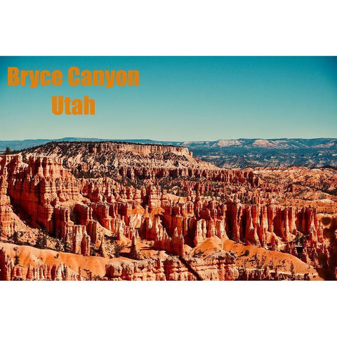 Bryce Canyon Gold Ornate Wood Framed Art Print with Double Matting by Singleton, Ashley