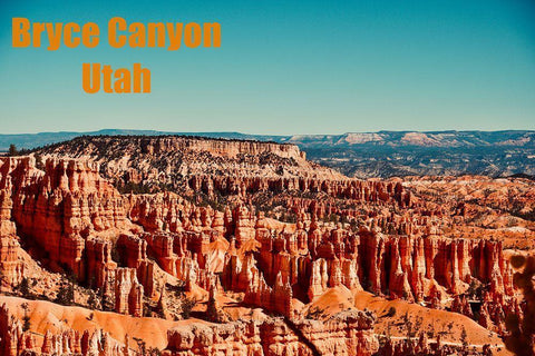 Bryce Canyon Black Ornate Wood Framed Art Print with Double Matting by Singleton, Ashley