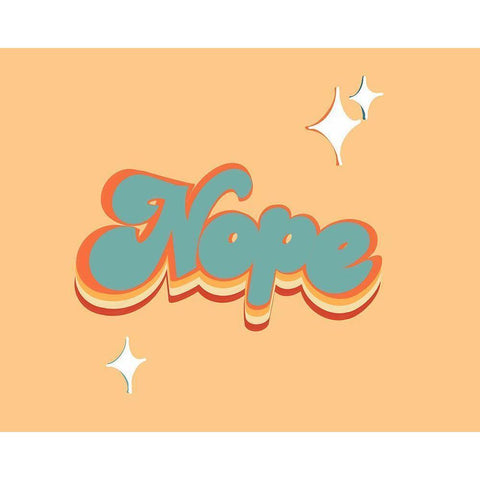 Nope White Modern Wood Framed Art Print by Singleton, Ashley