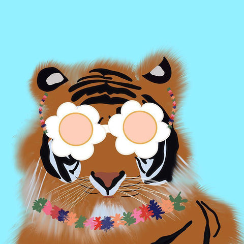 Tori Black Ornate Wood Framed Art Print with Double Matting by Singleton, Ashley