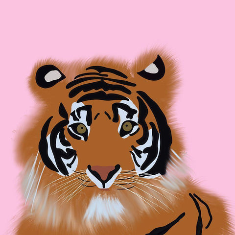 Tori II Black Ornate Wood Framed Art Print with Double Matting by Singleton, Ashley