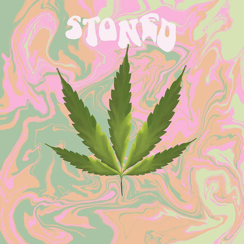 Stoned White Modern Wood Framed Art Print by Singleton, Ashley