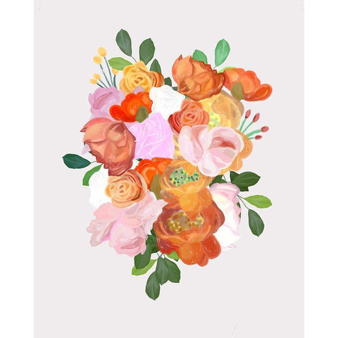 Fruity Arrangement Black Modern Wood Framed Art Print with Double Matting by Singleton, Ashley