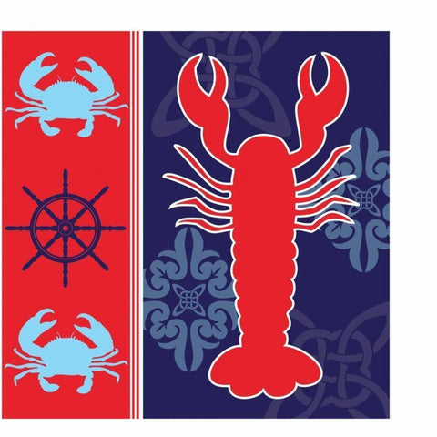 Ahoy X White Modern Wood Framed Art Print by ND Art and Design