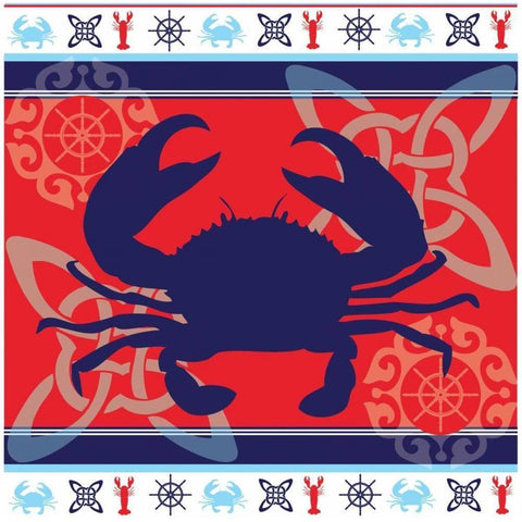 Ahoy XI Gold Ornate Wood Framed Art Print with Double Matting by ND Art and Design