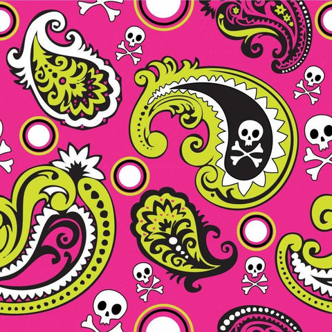 Angst Magenta III Black Ornate Wood Framed Art Print with Double Matting by ND Art and Design