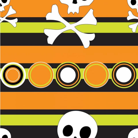 Angst Pumpkin II White Modern Wood Framed Art Print by ND Art and Design