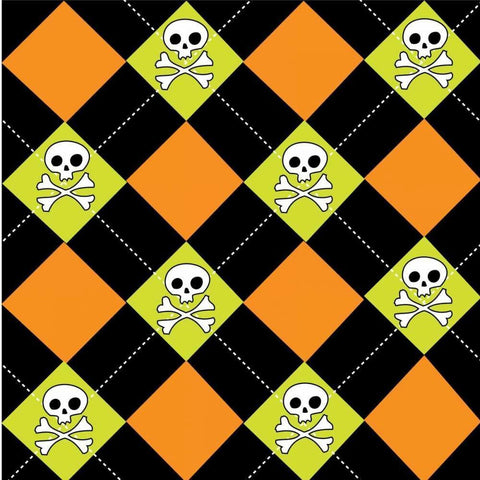 Angst Pumpkin IV Gold Ornate Wood Framed Art Print with Double Matting by ND Art and Design