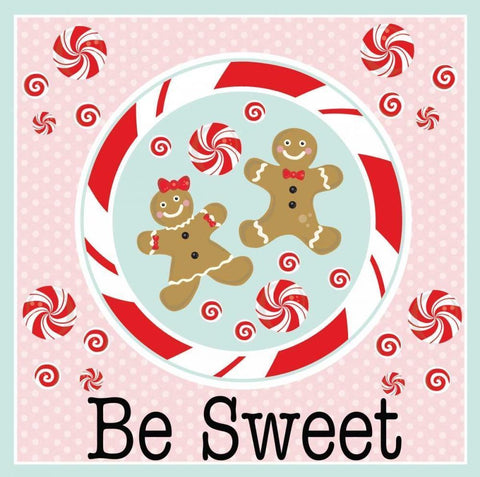 Be Sweet VI Black Ornate Wood Framed Art Print with Double Matting by ND Art and Design