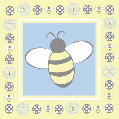 Little Ones Sky VI Gold Ornate Wood Framed Art Print with Double Matting by ND Art and Design