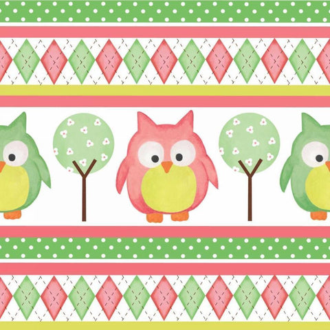 Hoot Pink IV Black Modern Wood Framed Art Print by ND Art and Design