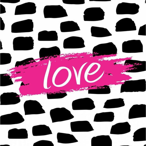 Trendy III Black Modern Wood Framed Art Print with Double Matting by ND Art and Design