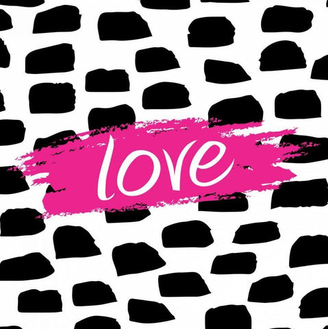 Trendy III Black Ornate Wood Framed Art Print with Double Matting by ND Art and Design