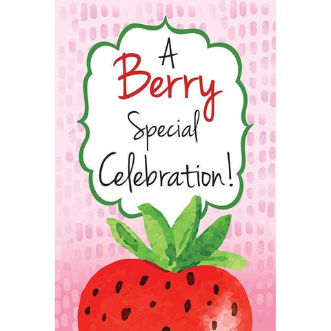 Berry Special Black Modern Wood Framed Art Print with Double Matting by ND Art