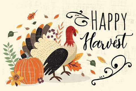 Autumn Vibes Art III White Modern Wood Framed Art Print with Double Matting by ND Art