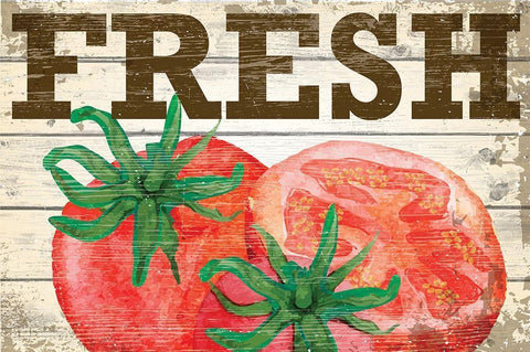 Fresh Black Ornate Wood Framed Art Print with Double Matting by ND Art