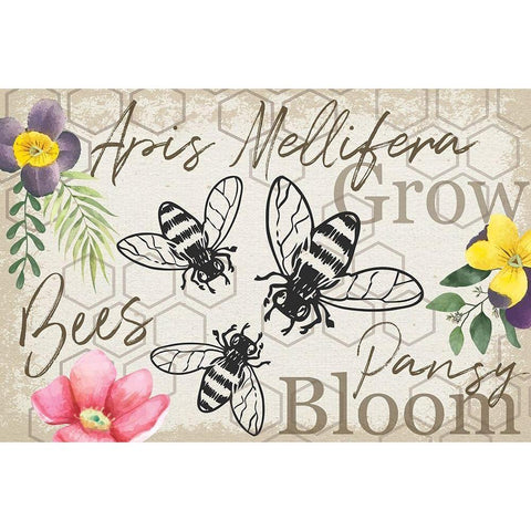 Botany Art V Gold Ornate Wood Framed Art Print with Double Matting by ND Art