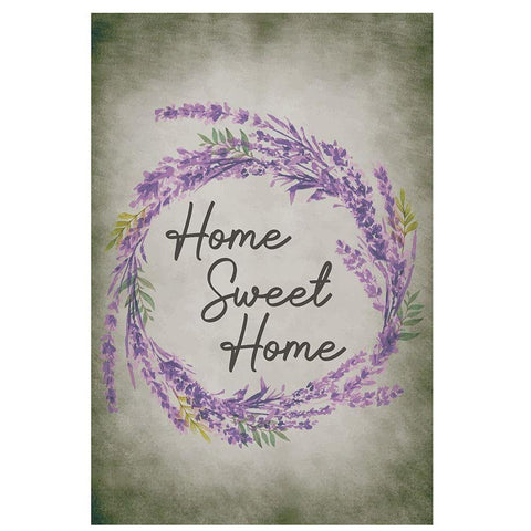 Home Sweet Home Gold Ornate Wood Framed Art Print with Double Matting by ND Art