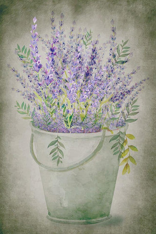 Country Living Black Ornate Wood Framed Art Print with Double Matting by ND Art