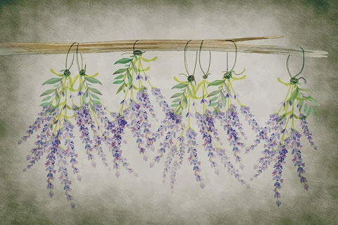 Country Living II Black Ornate Wood Framed Art Print with Double Matting by ND Art