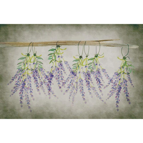 Country Living II Black Modern Wood Framed Art Print by ND Art