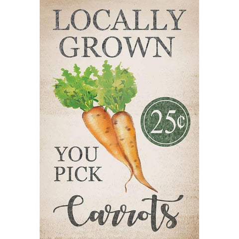 Easter Garden III Black Modern Wood Framed Art Print by ND Art