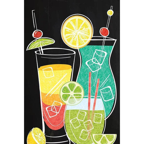 Sip Sip Hooray! White Modern Wood Framed Art Print by ND Art