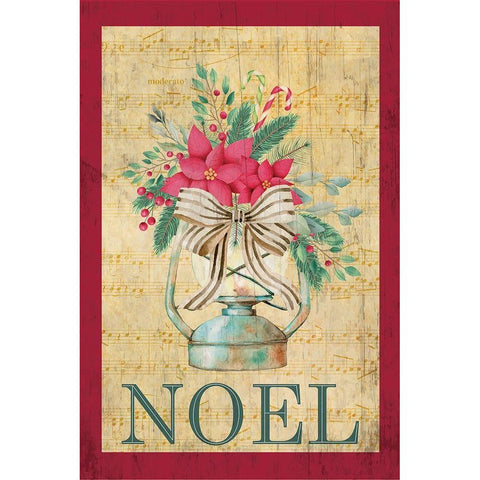 Noel White Modern Wood Framed Art Print by ND Art