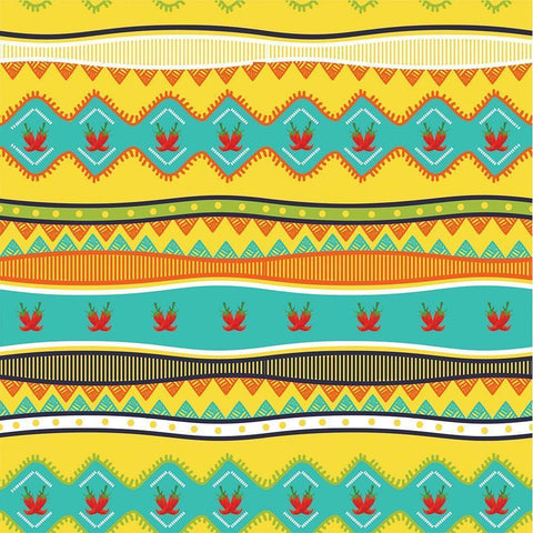 Southwest Chili IV Gold Ornate Wood Framed Art Print with Double Matting by ND Art