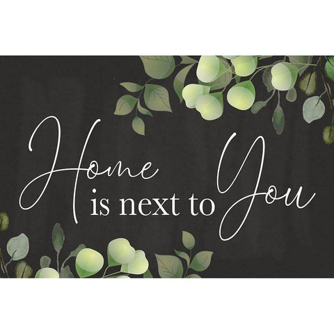 Next to You Gold Ornate Wood Framed Art Print with Double Matting by ND Art