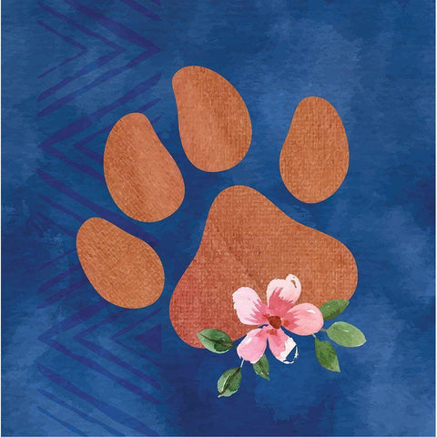 Brave Bear III Black Modern Wood Framed Art Print by ND Art