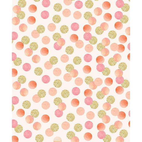 Birthday Pattern White Modern Wood Framed Art Print by ND Art