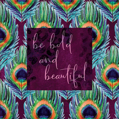 Bold and Beautiful Black Modern Wood Framed Art Print by ND Art